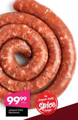 Save Hyper Jacques Kallis Boerewors offer