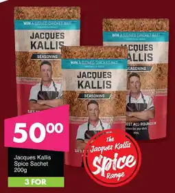Save Hyper Jacques Kallis Spice Sachet offer