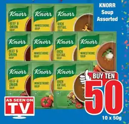 Boxer Superstores KNORR Soup Assorted offer