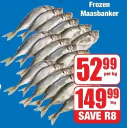 Boxer Superstores Frozen Maasbanker offer