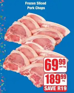 Boxer Superstores Frozen Sliced Pork Chops offer