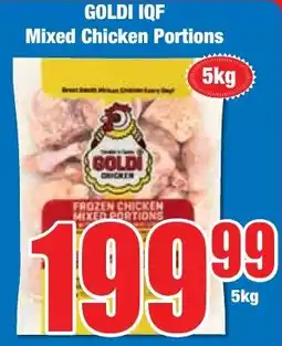 GOLDI IQF Mixed Chicken Portions