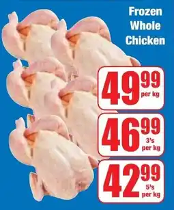 Boxer Superstores Frozen Whole Chicken offer
