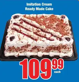 Boxer Superstores Imitation Cream Ready Made Cake offer