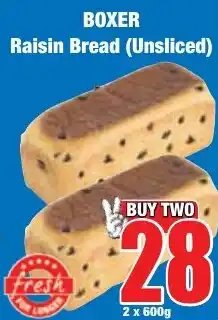 Boxer Superstores BOXER Raisin Bread offer