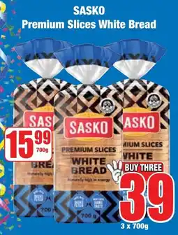 Boxer Superstores SASKO Premium Slices White Bread offer