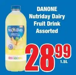 Boxer Superstores DANONE Nutriday Dairy Fruit Drink Assorted offer