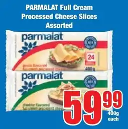 Boxer Superstores PARMALAT Full Cream Processed Cheese Slices Assorted offer