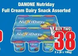 Boxer Superstores DANONE Nutriday Full Cream Dairy Snack Assorted offer
