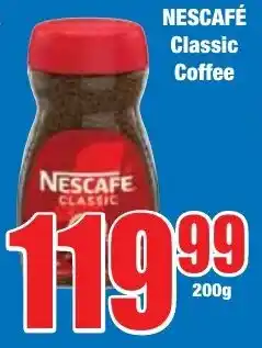 Boxer Superstores NESCAFÉ Classic Coffee offer
