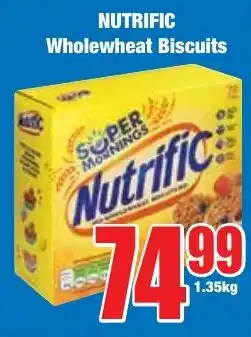 Boxer Superstores NUTRIFIC Wholewheat Biscuits offer