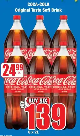Boxer Superstores COCA-COLA Original Taste Soft Drink offer