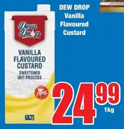 Boxer Superstores DEW DROP Vanilla Flavoured Custard offer