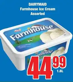 Boxer Superstores DAIRYMAID Farmhouse Ice Cream Assorted offer