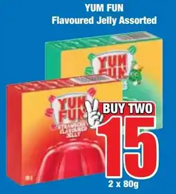 Boxer Superstores YUM FUN Flavoured Jelly Assorted offer