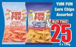 Boxer Superstores YUM FUN Corn Chips Assorted offer
