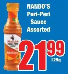 Boxer Superstores NANDO'S Peri-Peri Sauce Assorted offer