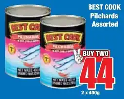Boxer Superstores BEST COOK Pilchards Assorted offer