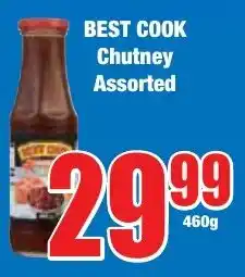 Boxer Superstores BEST COOK Chutney Assorted offer