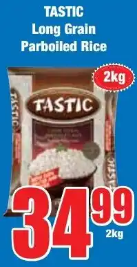 Boxer Superstores TASTIC Long Grain Parboiled Rice offer