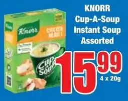 Boxer Superstores KNORR Cup-A-Soup Instant Soup Assorted offer