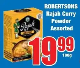 Boxer Superstores ROBERTSONS Rajah Curry Powder Assorted offer