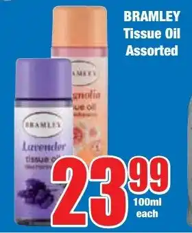 Boxer Superstores BRAMLEY Tissue Oil Assorted offer