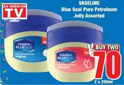 Boxer Superstores VASELINE Blue Seal Pure Petroleum Jelly Assorted offer