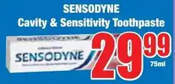 SENSODYNE Cavity & Sensitivity Toothpaste
