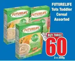 Boxer Superstores FUTURELIFE Tots Toddler Cereal Assorted offer