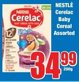Boxer Superstores NESTLÈ Cerelac Baby Cereal Assorted offer