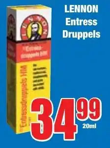 Boxer Superstores LENNON Entress Druppels offer