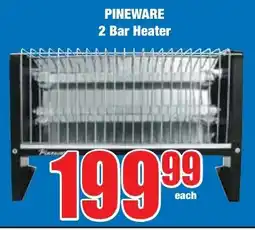 Boxer Superstores PINEWARE 2 Bar Heater offer