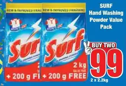 Boxer Superstores SURF Hand Washing Powder Value Pack offer