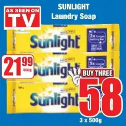Boxer Superstores SUNLIGHT Laundry Soap offer