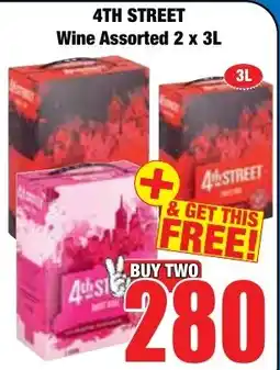 Boxer Superstores 4TH STREET Wine Assorted offer