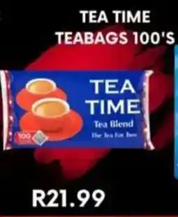 Saverite Tea Time Teabags offer