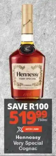 Checkers Hennessy Very Special Cognac offer