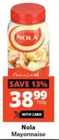 Checkers Nola Mayonnaise offer