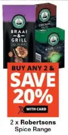 Checkers Robertsons Spice Range offer