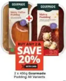 Checkers Gourmade Pudding All Variants offer