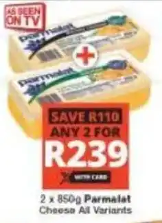 Checkers Parmalat Cheese All Variants offer