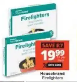 Checkers Housebrand Firelighters offer