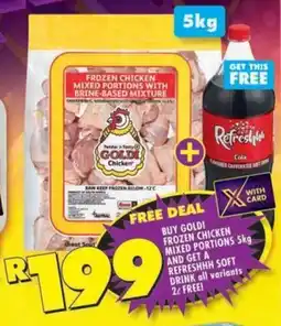 Shoprite Goldi frozen chicken mixed portions offer