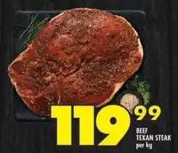 Shoprite Texan steak offer