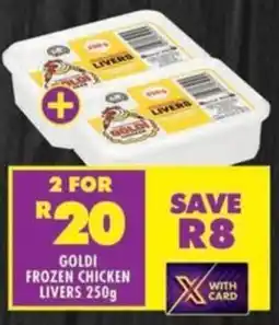 Shoprite Goldi frozen chicken livers offer