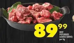 Shoprite Beef potjiekos offer