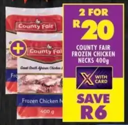 Shoprite County fair frozen chicken necks offer