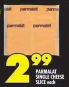 Shoprite Parmalat single cheese slice offer