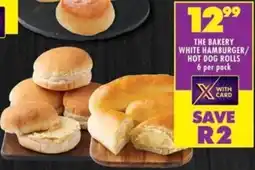Shoprite The bakery white hamburger/ hot dog rolls offer